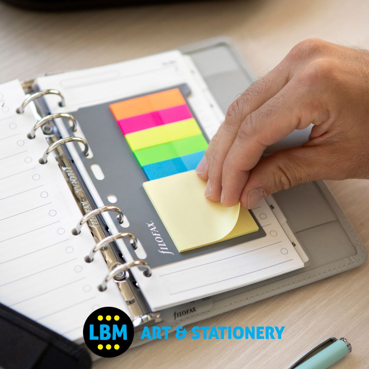 Filofax - Assorted Sticky Notes Small - Multi-fit - A5 A5 Pocket Personal - 210136