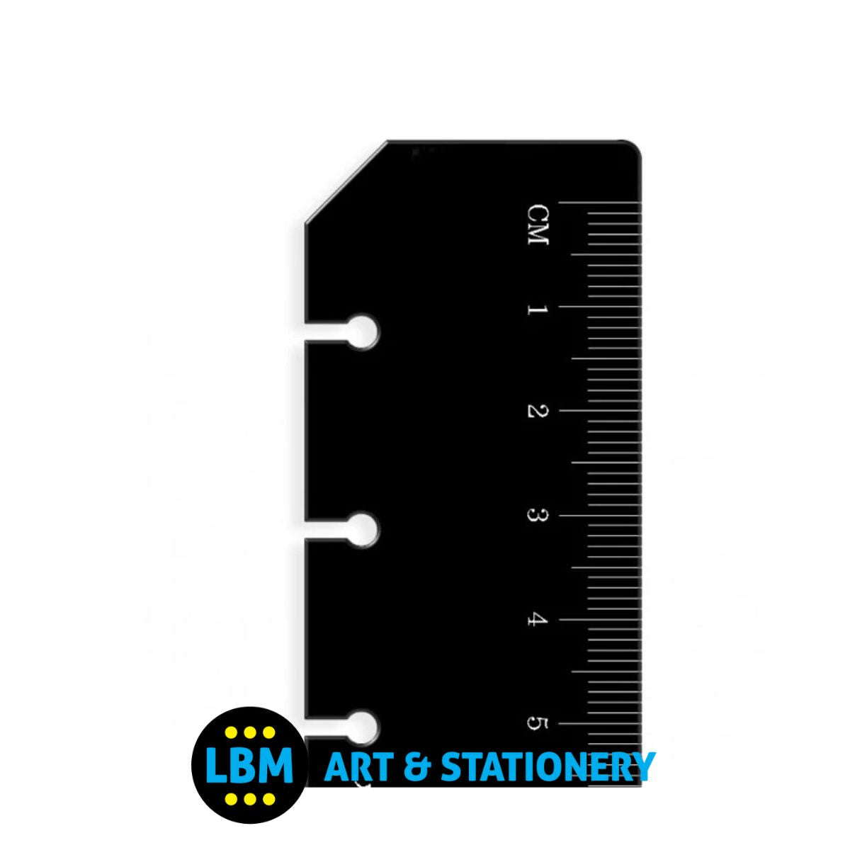 Filofax - Black Ruler Today Page Marker Refill - Mini Organiser - 513609