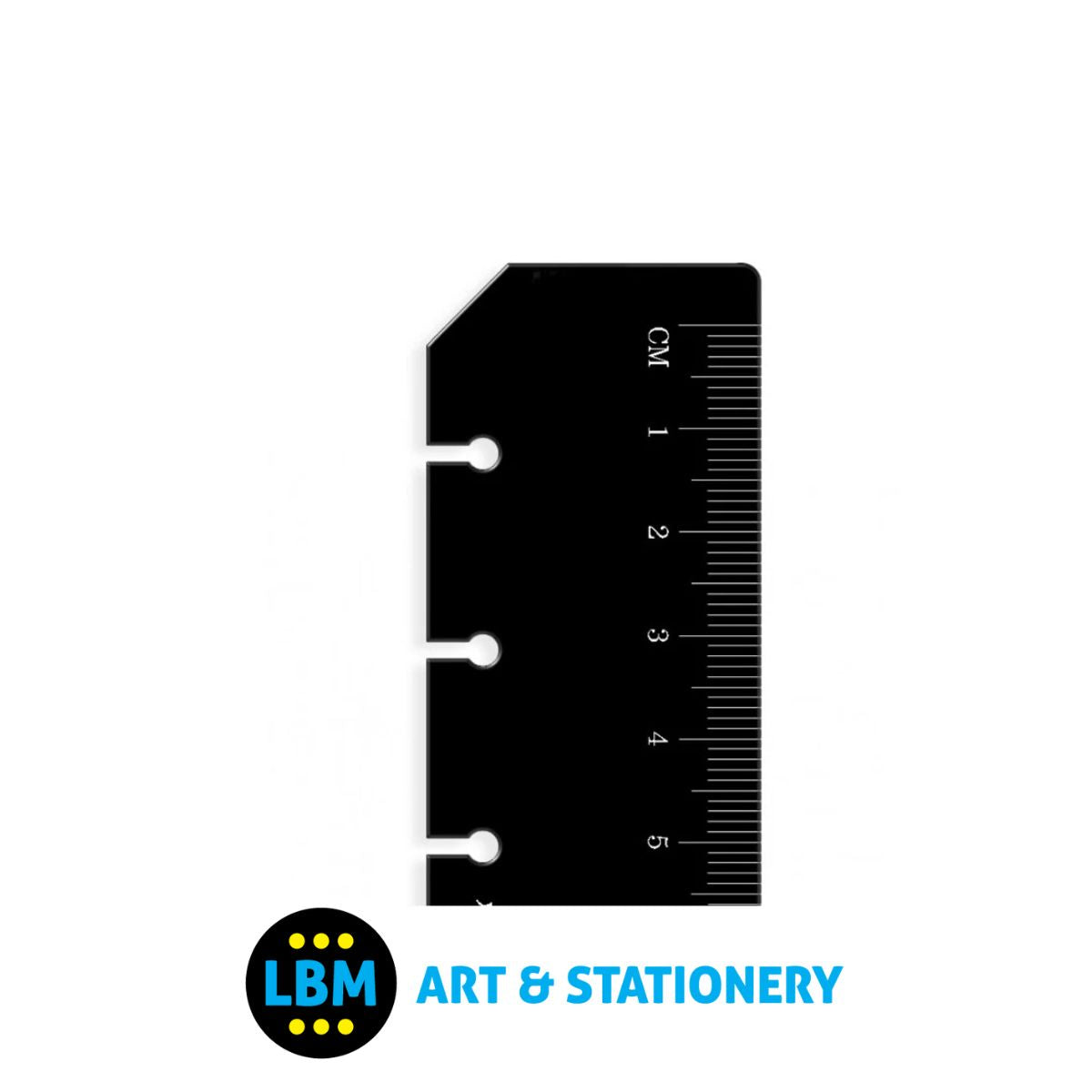 Filofax - Ruler Page Marker Black - A4 Organiser - 293609