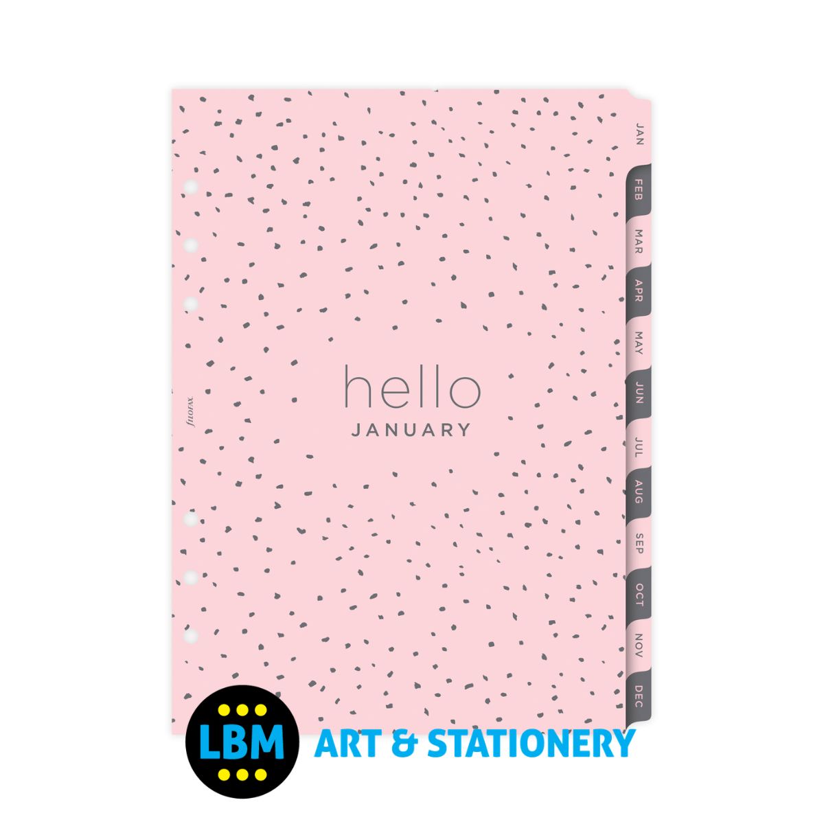 Filofax - 2027 Week On Two Pages Confetti Diary Refill - A5 Organiser - 27-68591