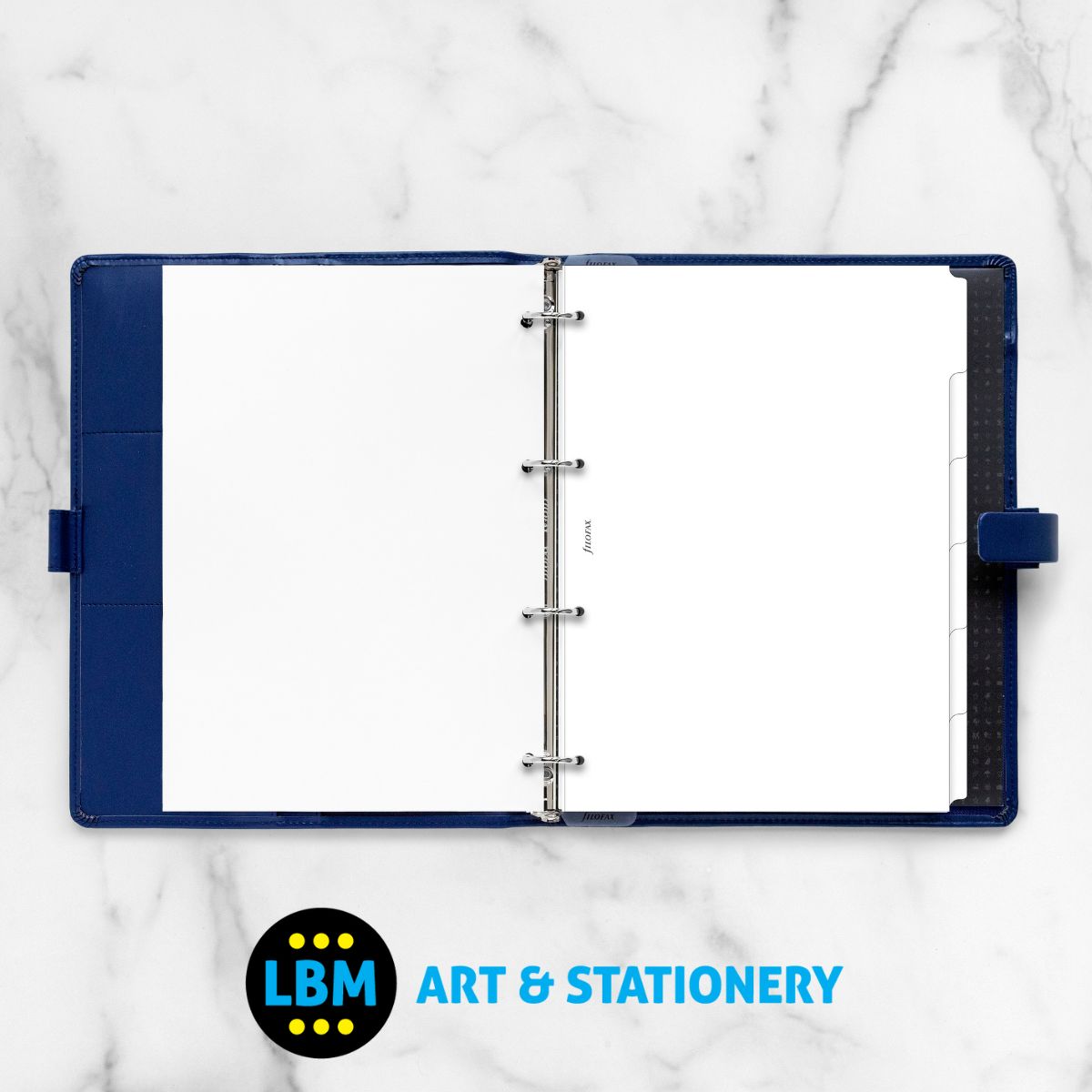 A4 Blank White Index Divider Insert Refill 6 Tabs 132870