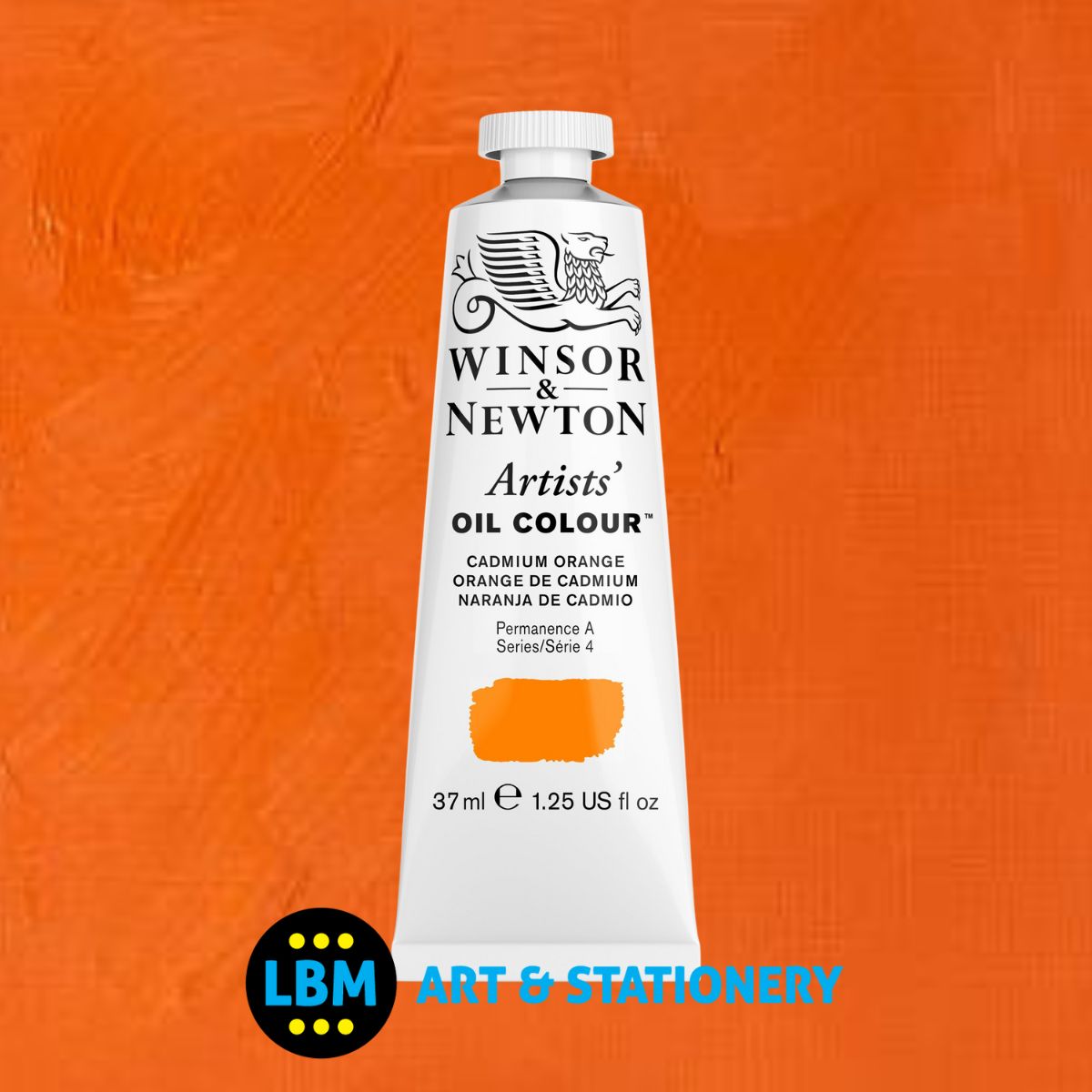 Artists' Oil Colour - Cadmium Orange