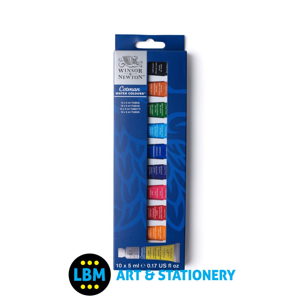 Cotman Watercolour 10x5ml Tubes Access Set