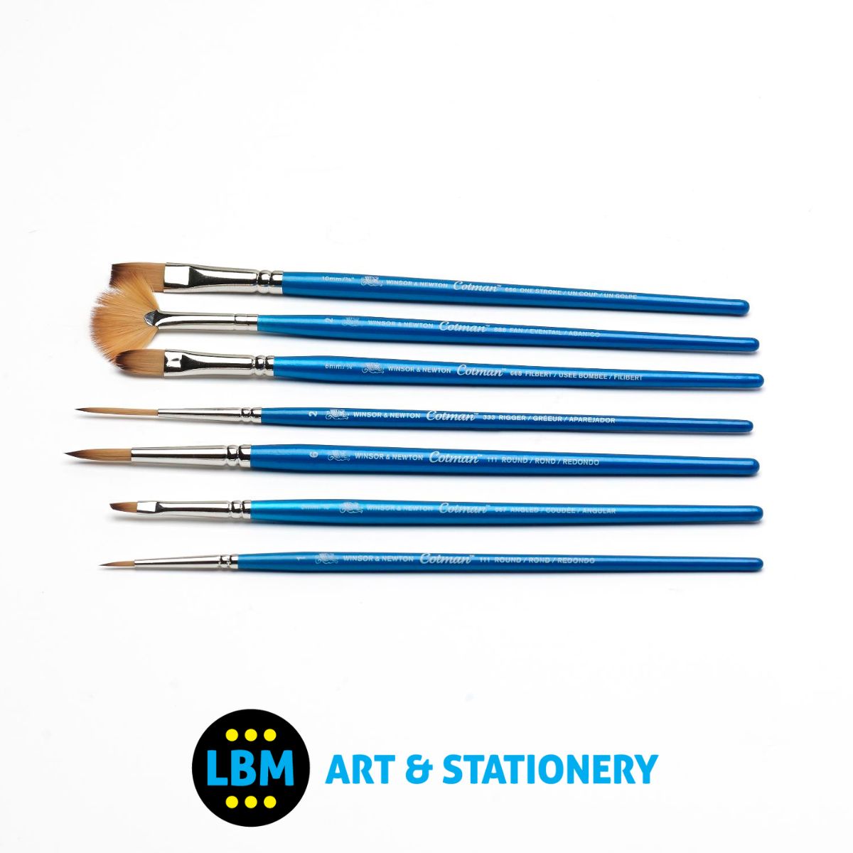 Cotman Brush Short Handle 7-Pack