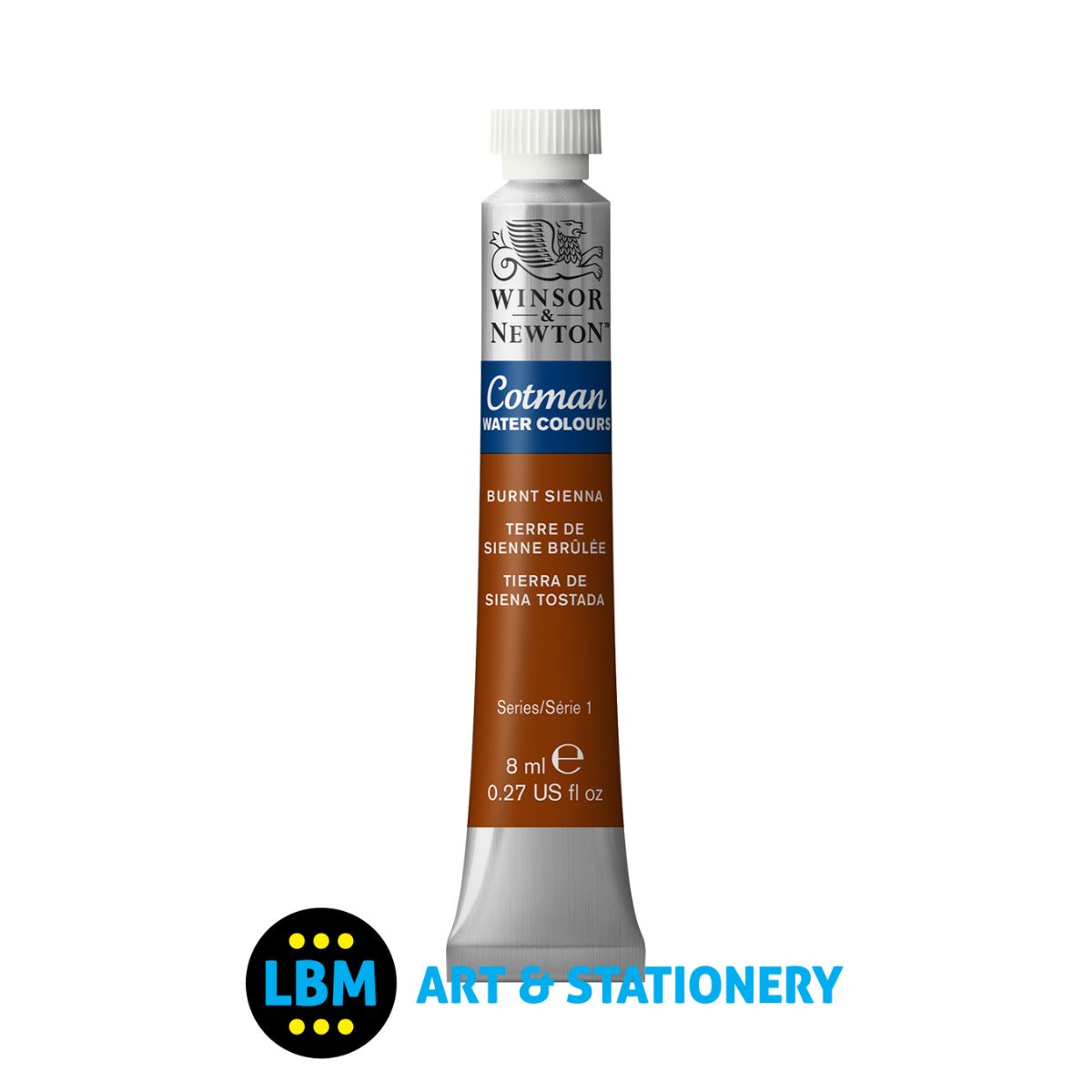 Cotman Watercolour - Burnt Sienna