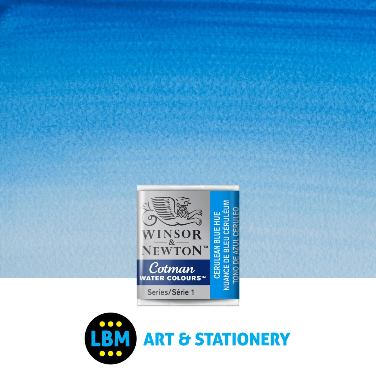 Cotman Watercolour - Cerulean Blue Hue