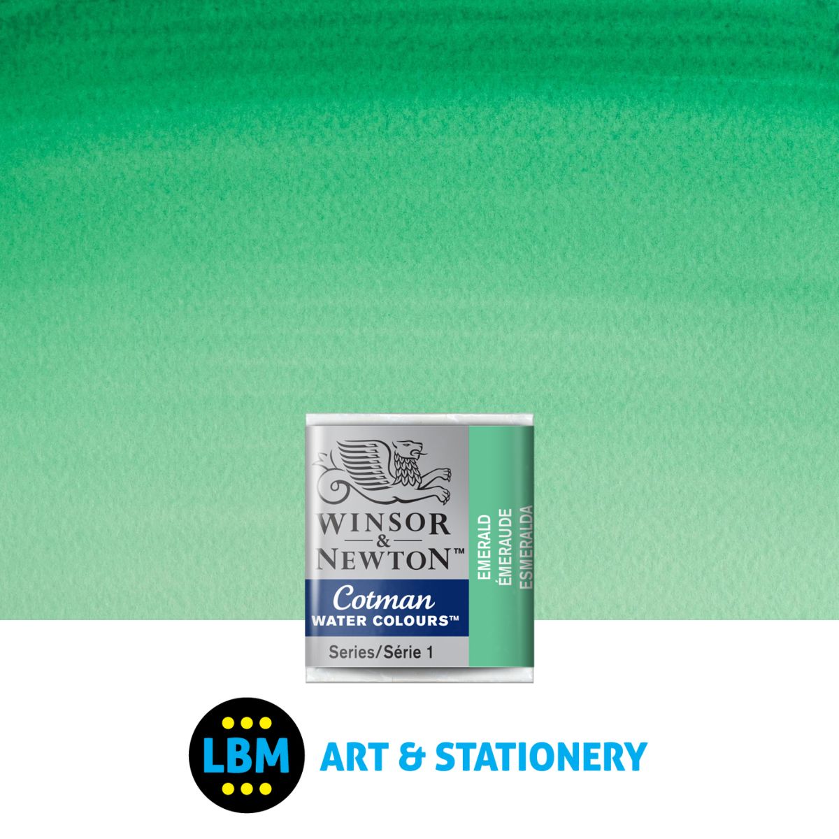Cotman Watercolour - Emerald