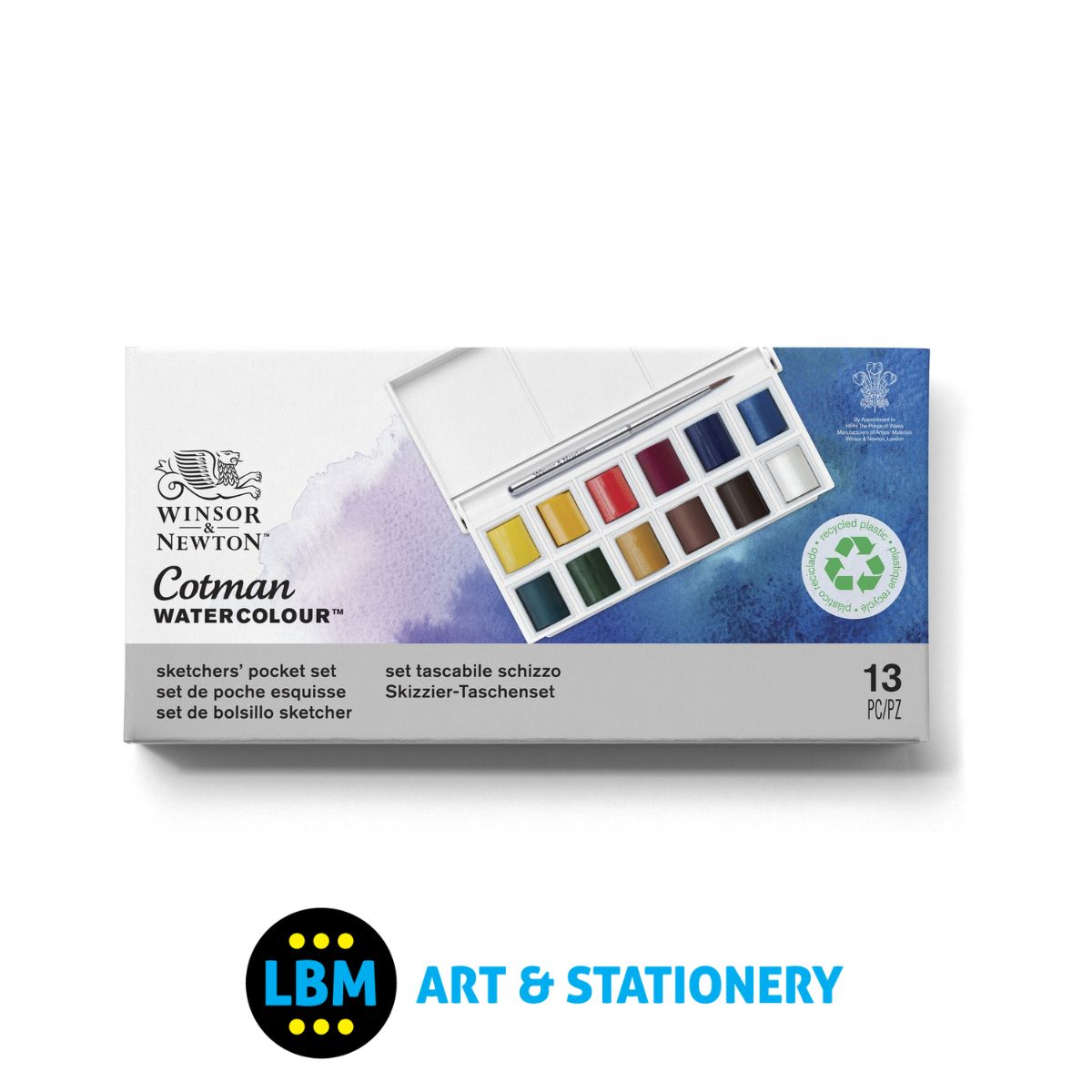 Cotman Watercolour Deluxe Sketch Pocket Set