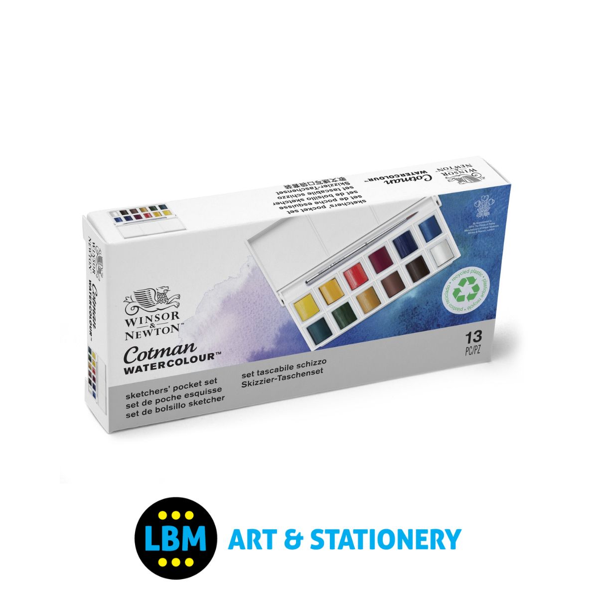 Cotman Watercolour Deluxe Sketch Pocket Set