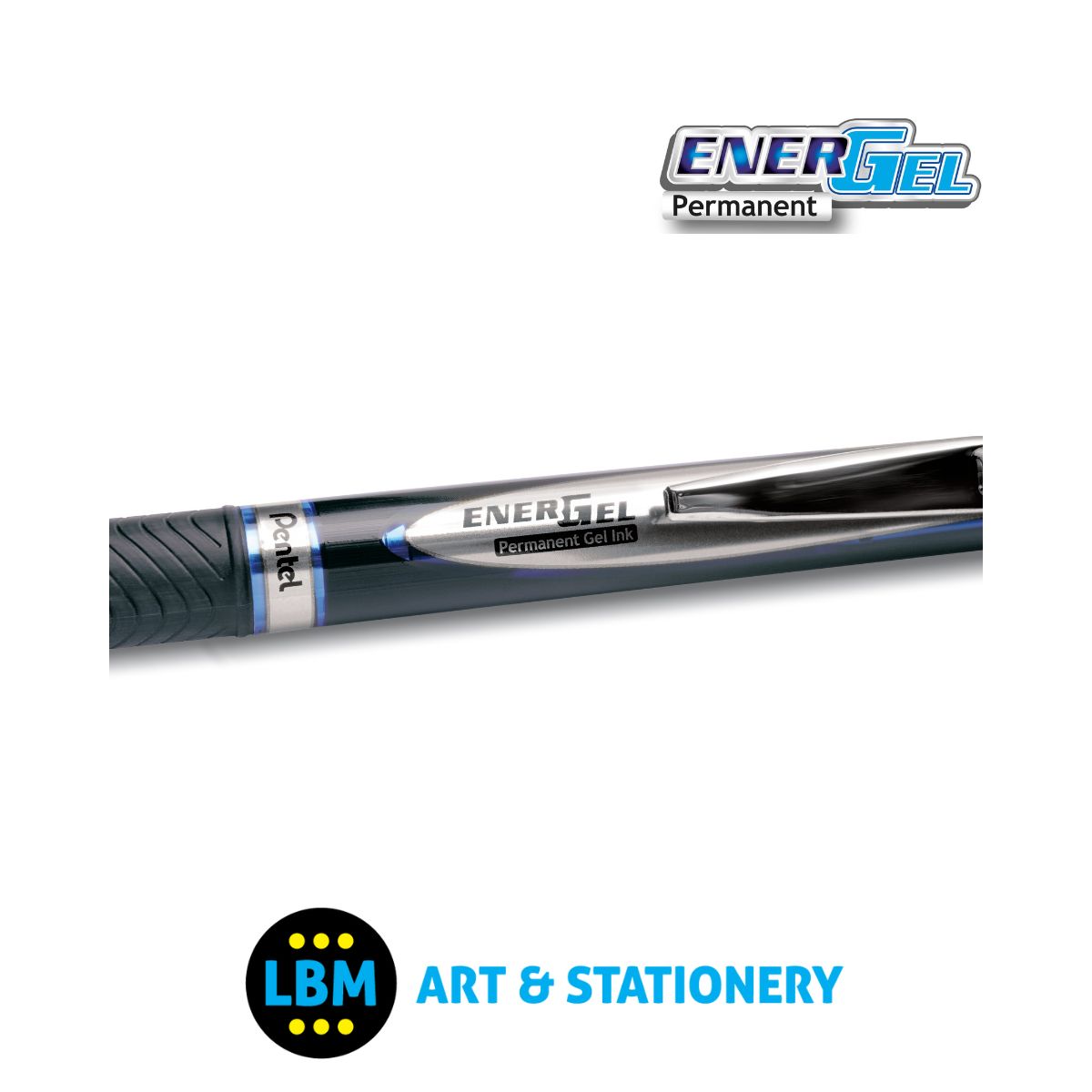 Energel Permanent Retractable Pen 0.7mm - BLP77 - Choose Ink Colour