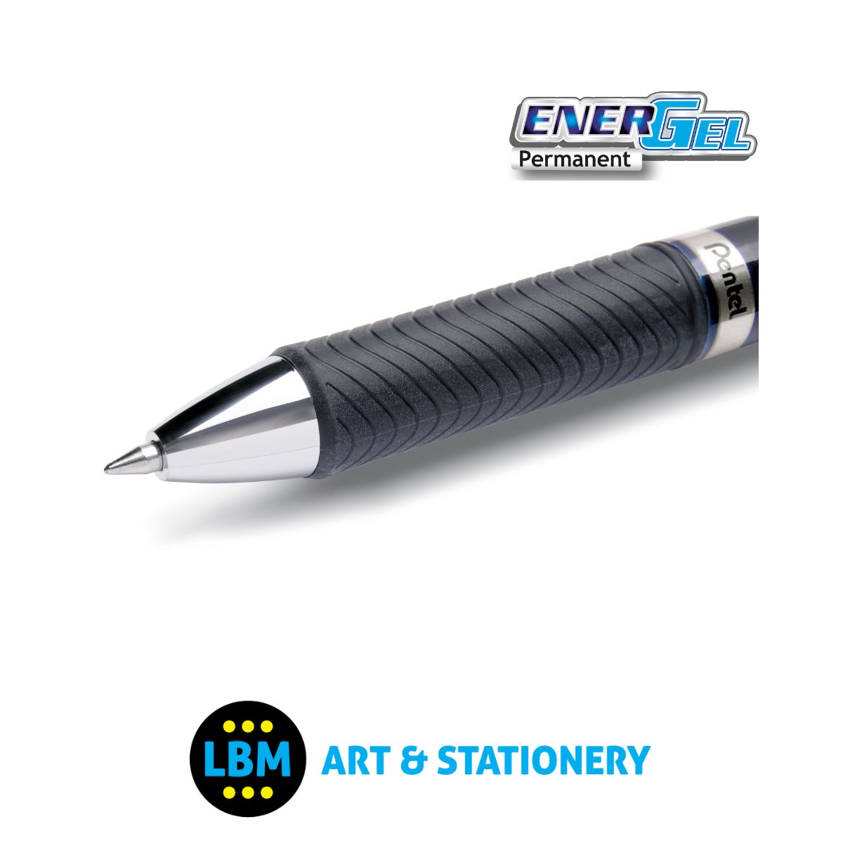 Energel Permanent Retractable Pen 0.7mm - BLP77 - Choose Ink Colour