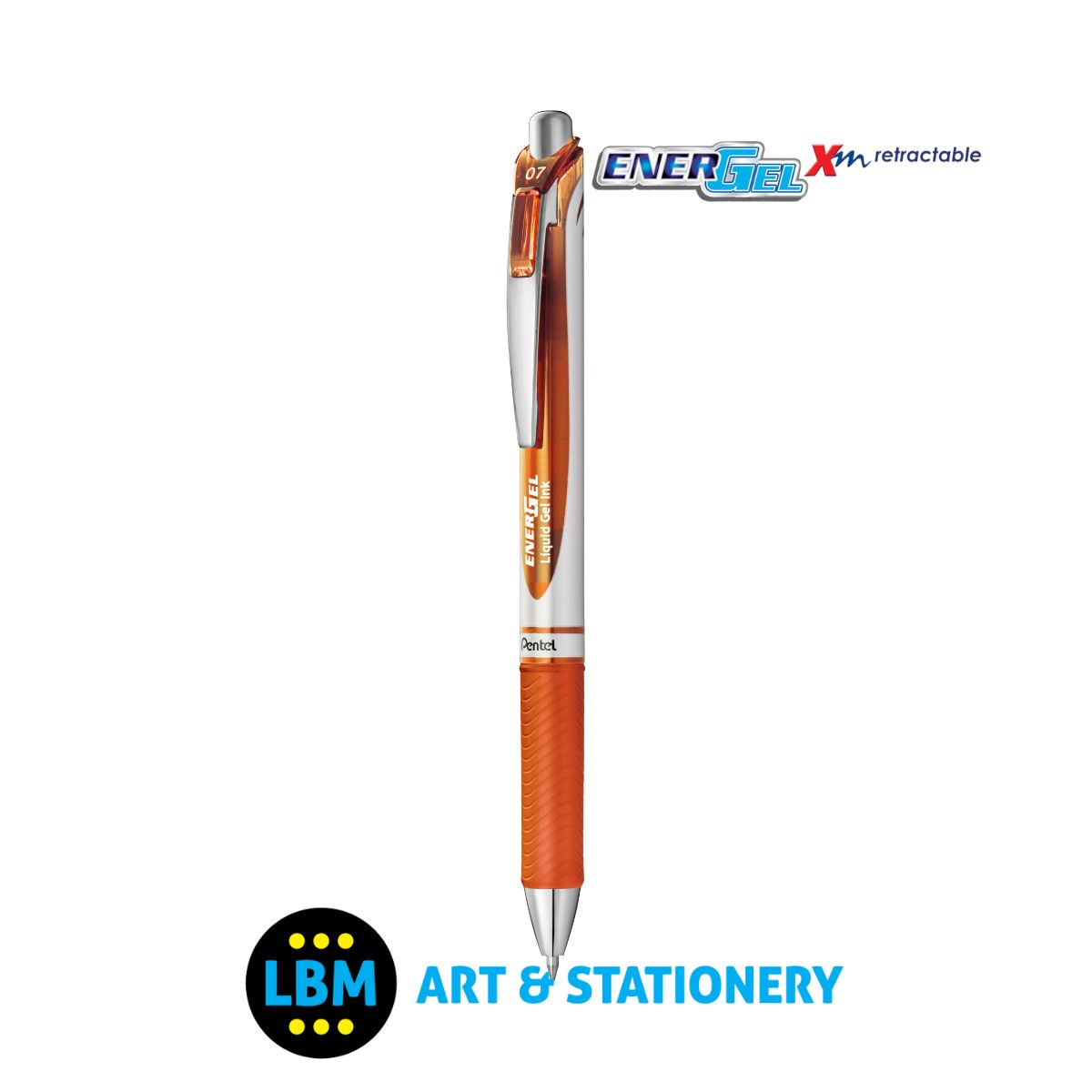 Energel Xm Retractable Rollerball Pen 0.7mm - BL77 - Choose Ink Colour