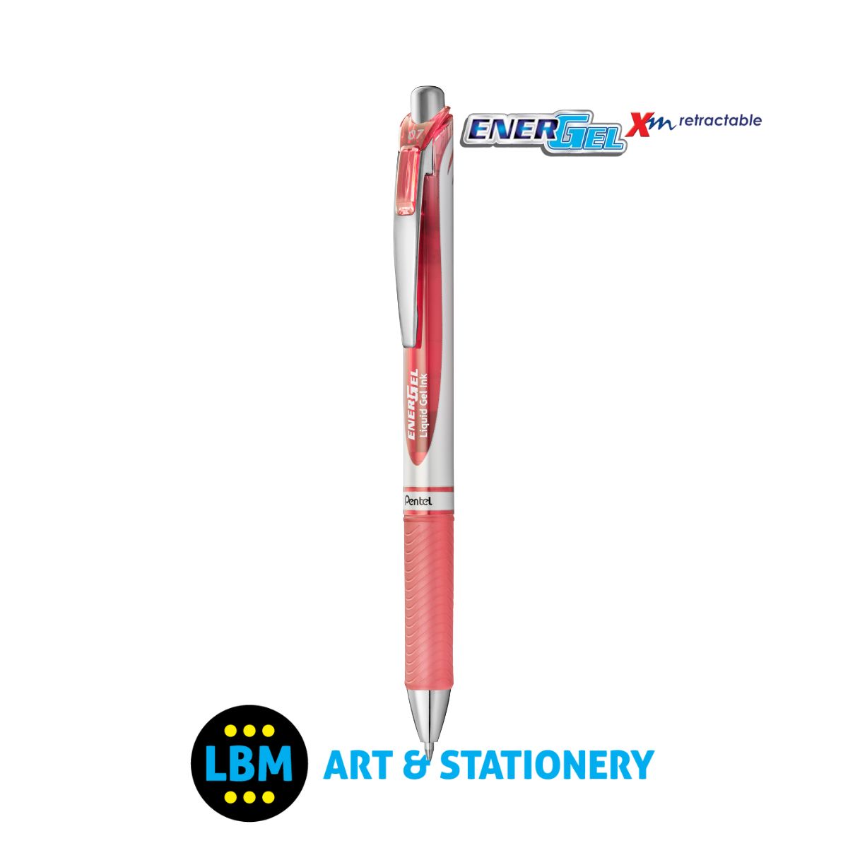 Energel Xm Retractable Rollerball Pen 0.7mm - BL77 - Choose Ink Colour