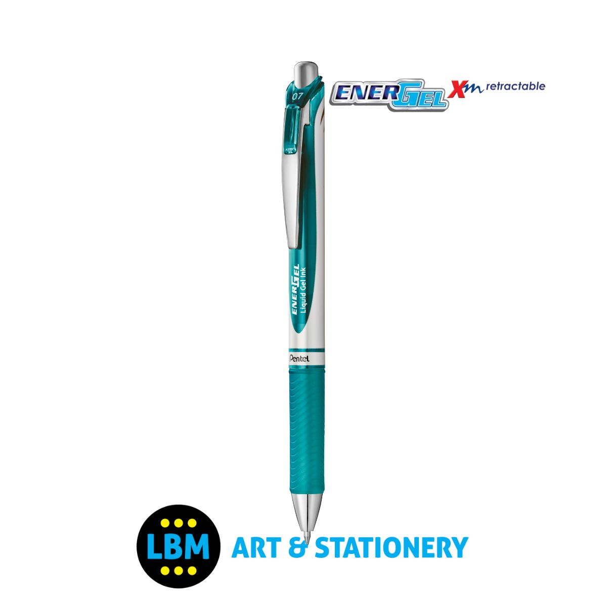 Energel Xm Retractable Rollerball Pen 0.7mm - BL77 - Choose Ink Colour