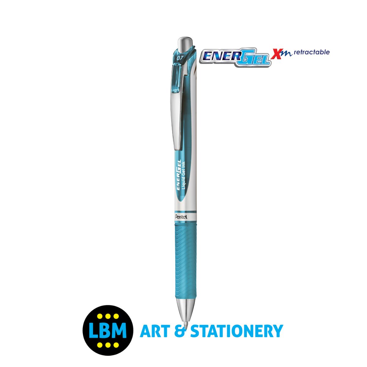 Energel Xm Retractable Rollerball Pen 0.7mm - BL77 - Choose Ink Colour