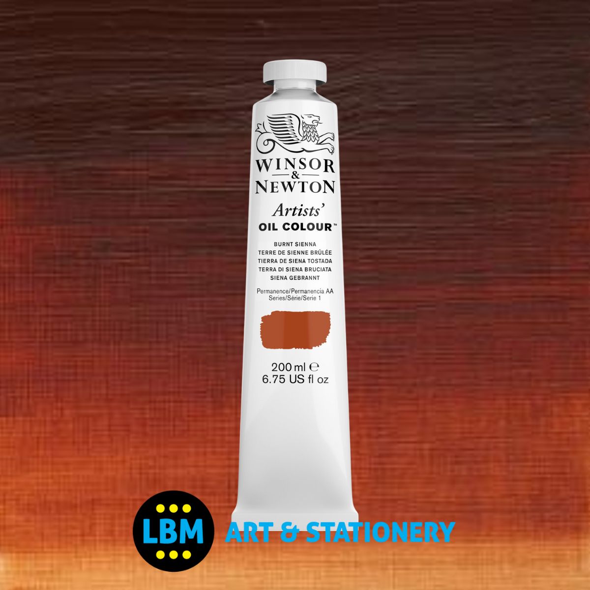 Artists' Oil Colour - Burnt Sienna