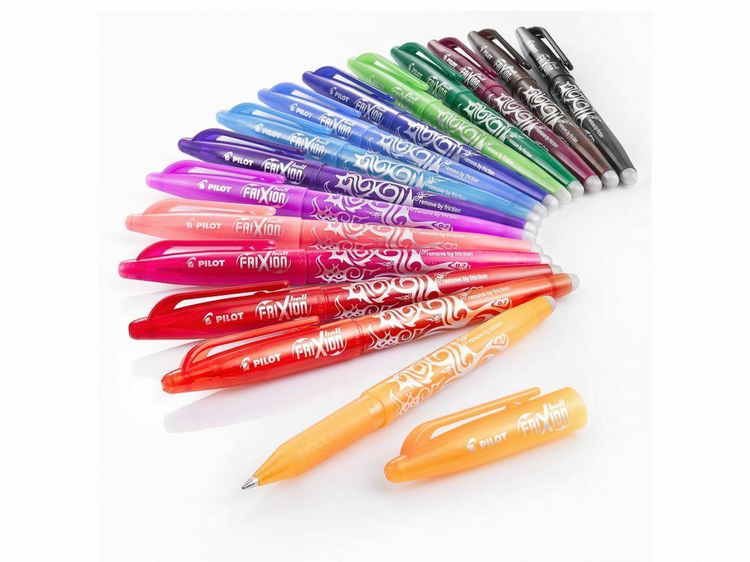 Pilot - Pilot FriXion BALL 07 Erasable Rollerball Pen PURPLE Ink + Refill Pack - LBM Art & Stationery Store