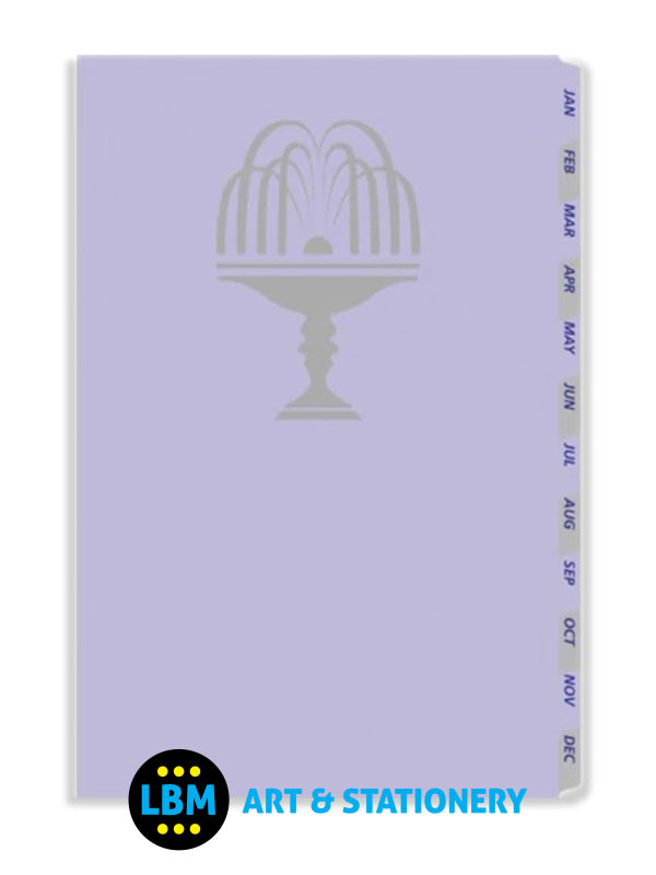 Collins - Desk size January To December Index Divider Insert Refill DK1010 - LBM Art & Stationery Store