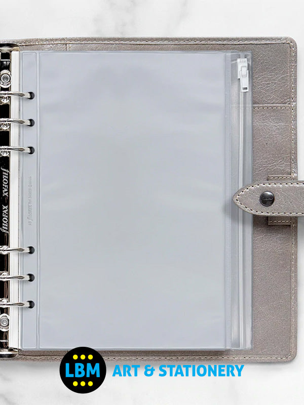 Filofax - A5 size Zip Closure Envelope Zipper Wallet Organiser Refill 343618 - LBM Art & Stationery Store