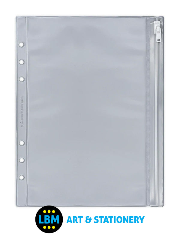 Filofax - A5 size Zip Closure Envelope Zipper Wallet Organiser Refill 343618 - LBM Art & Stationery Store