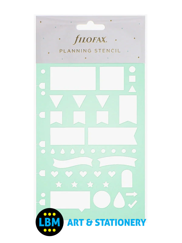 Filofax - Personal Size Planning Stencil Multifit Refill 132780 - LBM Art & Stationery Store