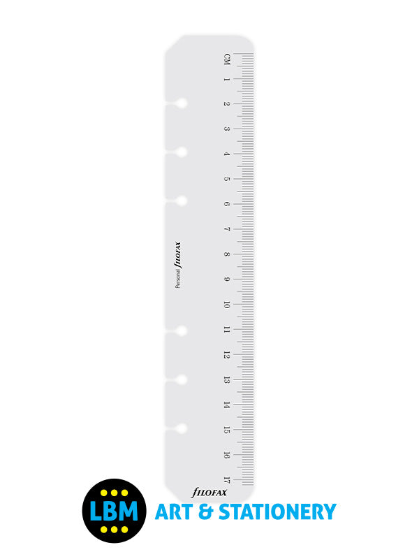 Filofax - Personal size Clear Ruler Today Page Marker Organiser Refill 133627 - LBM Art & Stationery Store