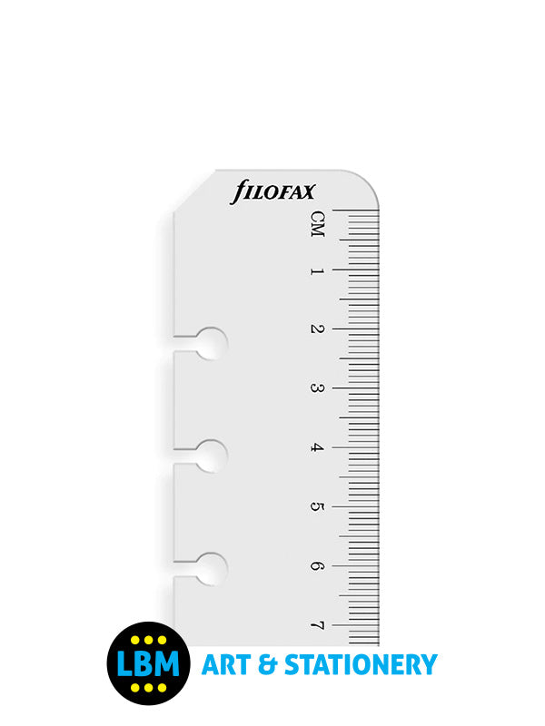 Filofax - Personal size Clear Ruler Today Page Marker Organiser Refill 133627 - LBM Art & Stationery Store