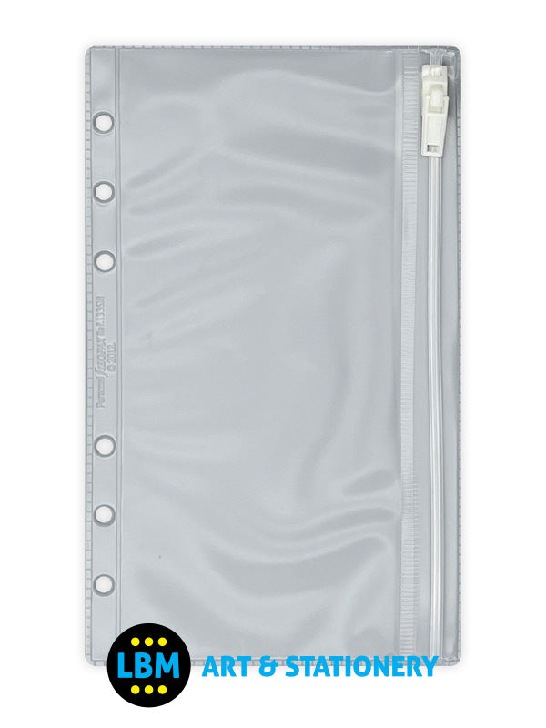 Filofax - Personal size Zip Closure Envelope Zip Lock Refill 133618 - LBM Art & Stationery Store