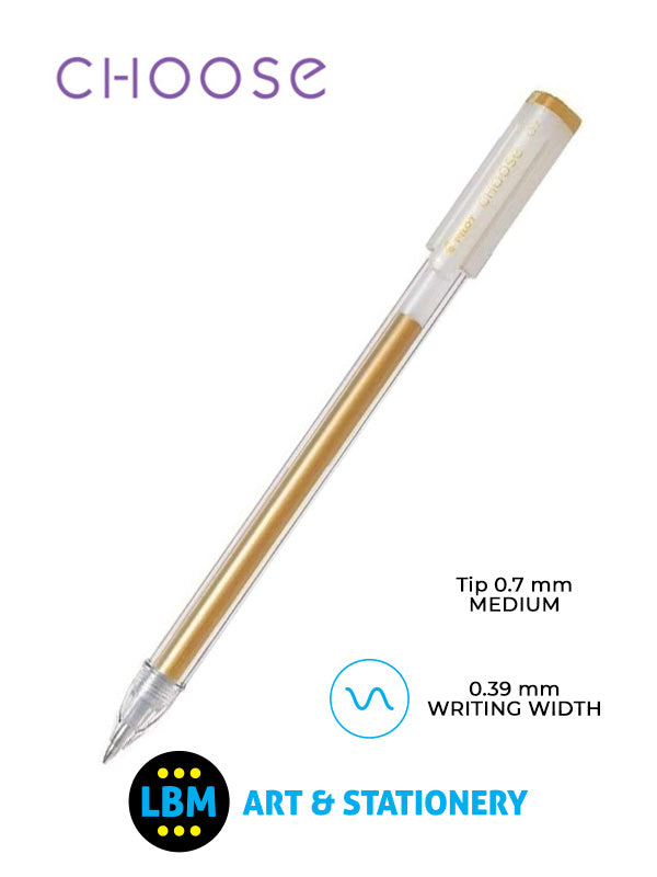 Pilot - Choose Gel Ink Rollerball Pen - Choose Colour - BL-CH-7 - LBM Art & Stationery Store