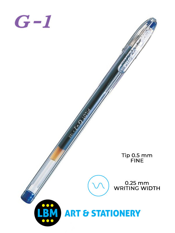 Pilot - G-105 Gel Ink Rollerball Pen - Choose Colour - BL-G1-5 - LBM Art & Stationery Store