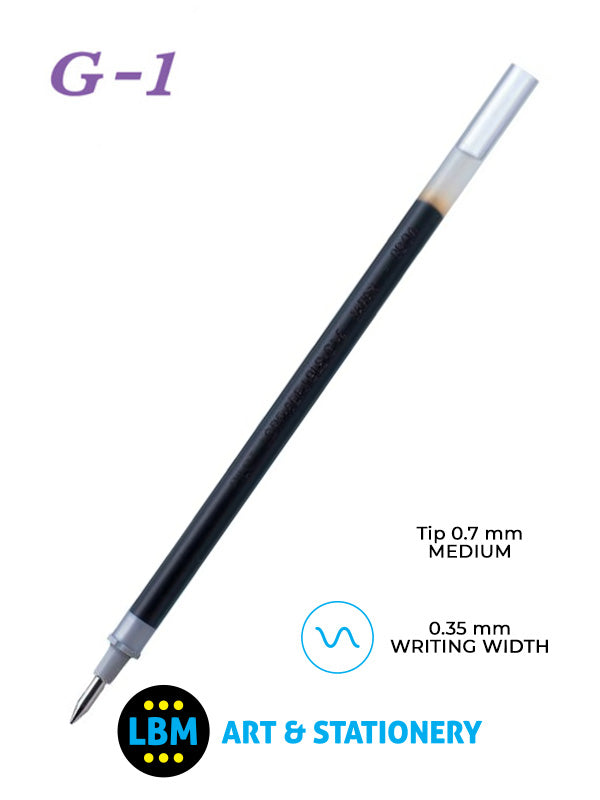 Pilot - G-107 Refills with 0.7mm Tip - Choose Colour - BLS-G1-7 - LBM Art & Stationery Store
