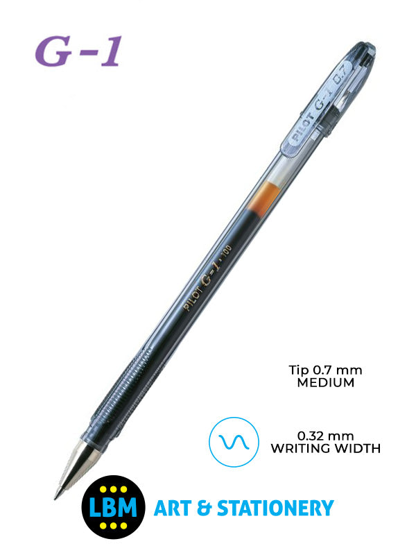 Pilot - G-107 Gel Ink Rollerball Pen - Choose Colour - BL-G1-7 - LBM Art & Stationery Store