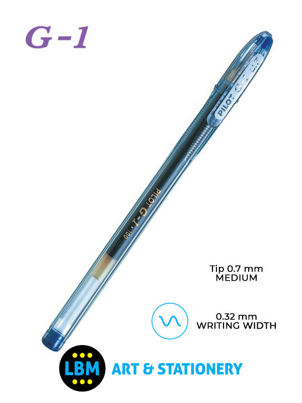 Pilot - G-107 Gel Ink Rollerball Pen - Choose Colour - BL-G1-7 - LBM Art & Stationery Store