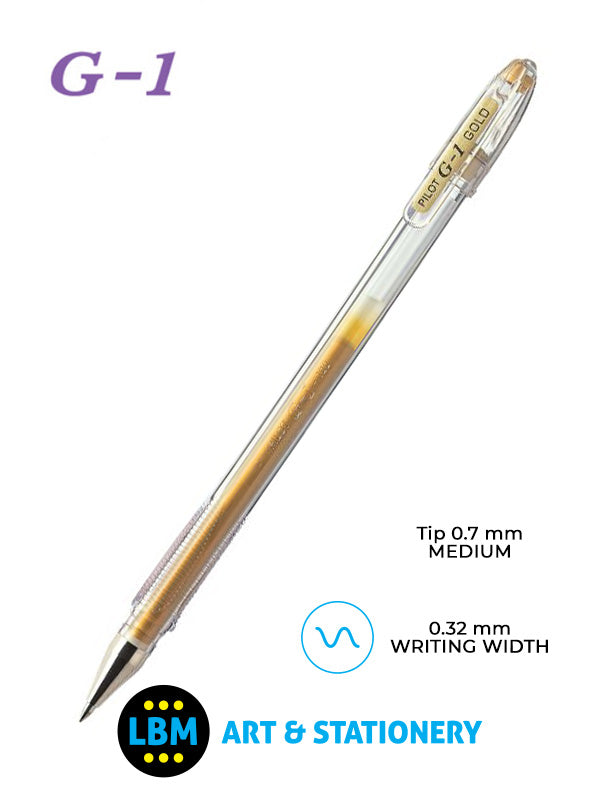 Pilot - G-107 Gel Ink Rollerball Pen - Choose Colour - BL-G1-7 - LBM Art & Stationery Store