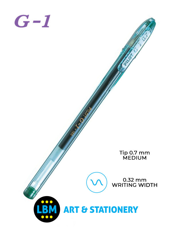 Pilot - G-107 Gel Ink Rollerball Pen - Choose Colour - BL-G1-7 - LBM Art & Stationery Store