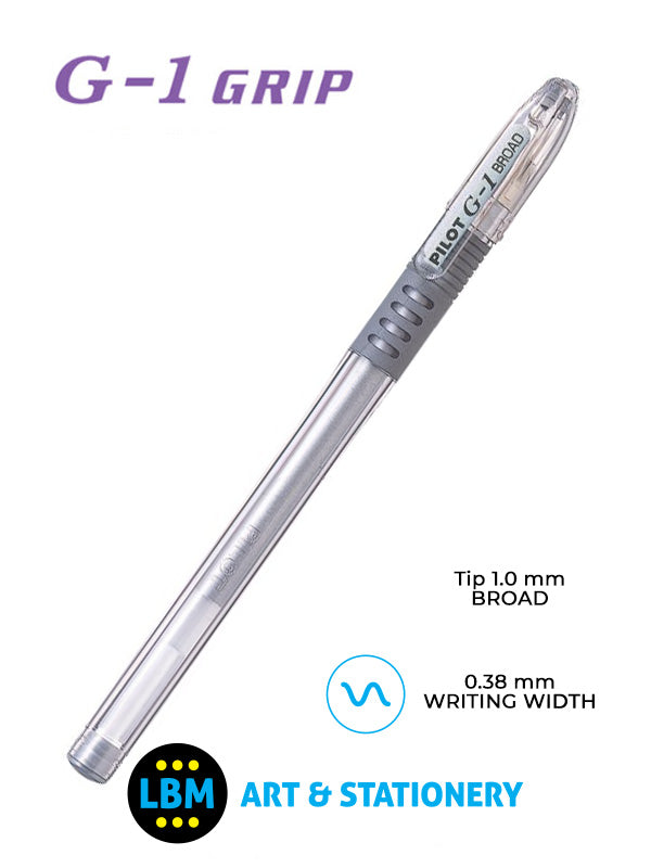 Pilot - G-110 Grip Gel Ink Rollerball Pen - Choose Colour - BLGP-G1-10 - LBM Art & Stationery Store