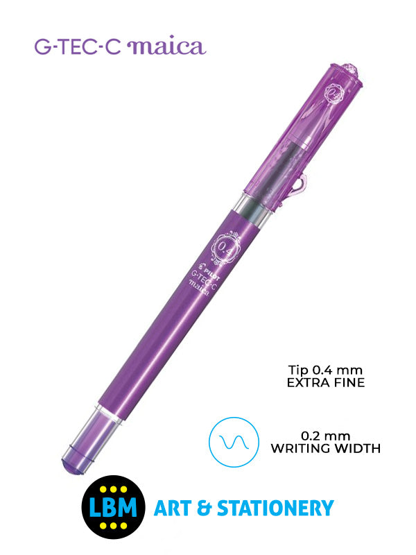 Pilot - G-Tec-C Maica Rollerball Pen - Choose Colour - BL-GCM4 - LBM Art & Stationery Store