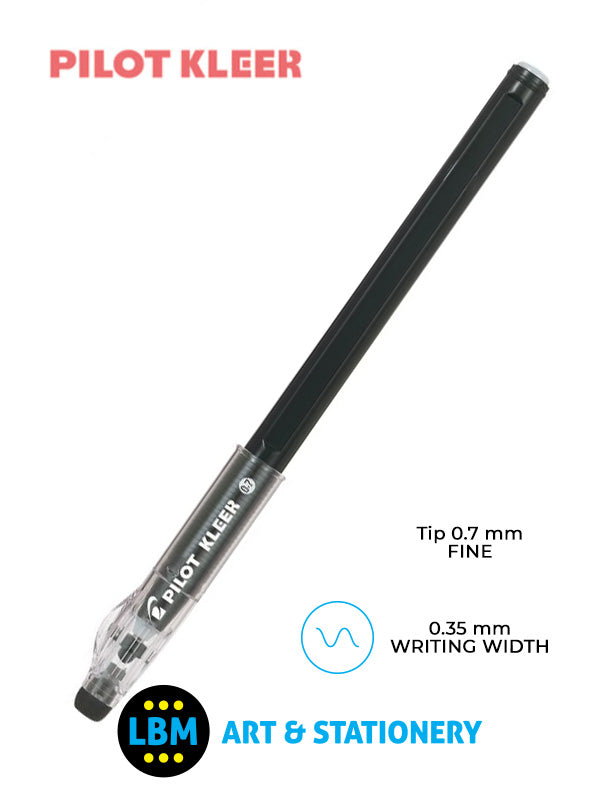 Pilot - KLEER Erasable Ballpoint Pen - Choose Colour - BL-LFP7 - LBM Art & Stationery Store