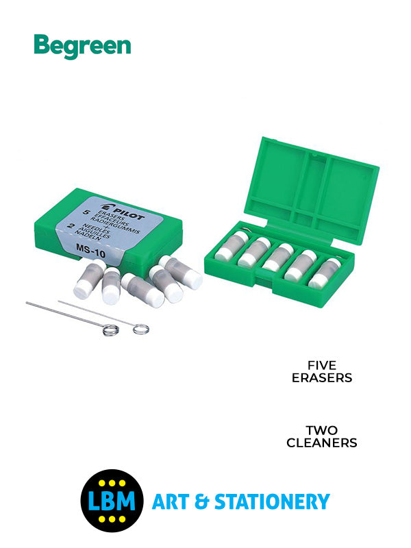 Pilot - Mechanical Pencil Eraser Refills - MS-10 - LBM Art & Stationery Store