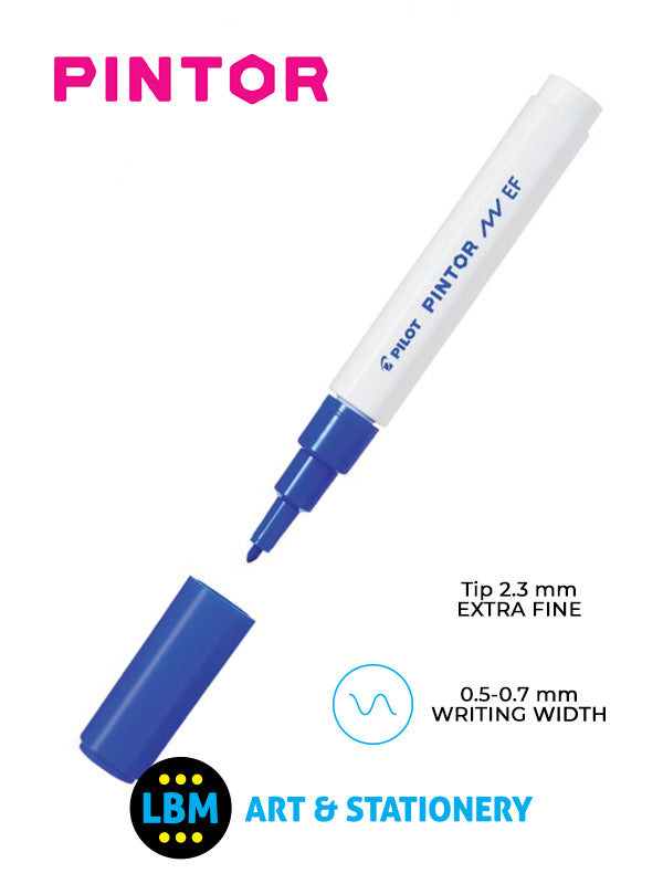 Pilot - Pintor Extra Fine Bullet Tip Marker Pen 2.3mm Tip - Choose Colour - SW-PT-EF - LBM Art & Stationery Store