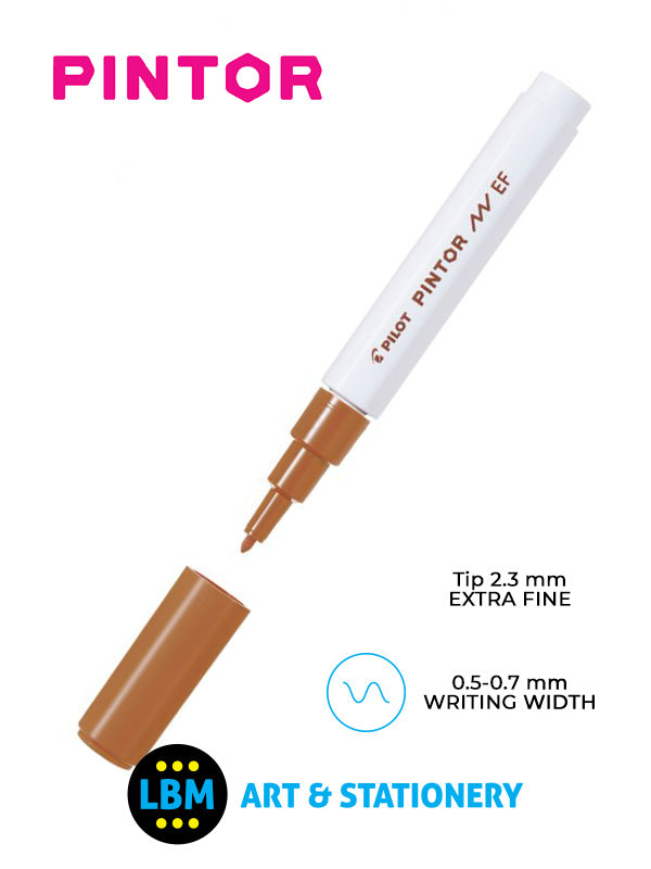 Pilot - Pintor Extra Fine Bullet Tip Marker Pen 2.3mm Tip - Choose Colour - SW-PT-EF - LBM Art & Stationery Store