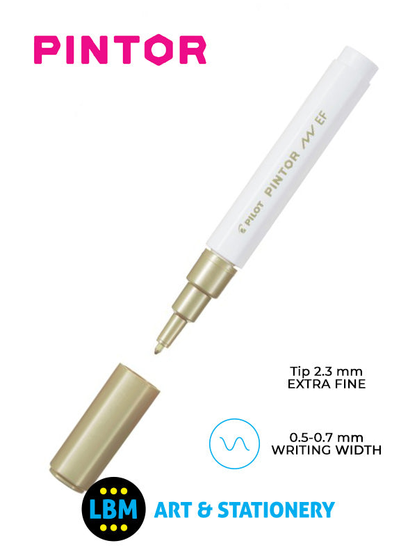Pilot - Pintor Extra Fine Bullet Tip Marker Pen 2.3mm Tip - Choose Colour - SW-PT-EF - LBM Art & Stationery Store