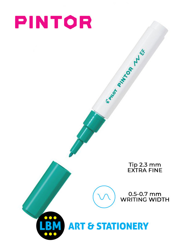 Pilot - Pintor Extra Fine Bullet Tip Marker Pen 2.3mm Tip - Choose Colour - SW-PT-EF - LBM Art & Stationery Store