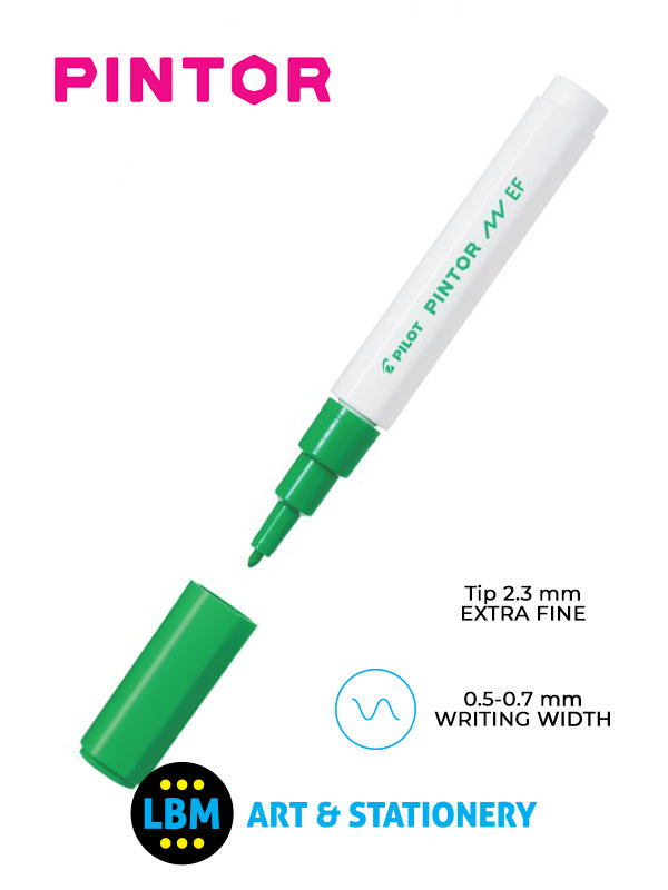 Pilot - Pintor Extra Fine Bullet Tip Marker Pen 2.3mm Tip - Choose Colour - SW-PT-EF - LBM Art & Stationery Store
