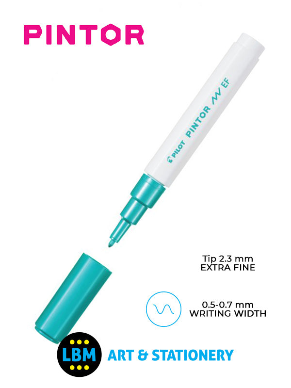 Pilot - Pintor Extra Fine Bullet Tip Marker Pen 2.3mm Tip - Choose Colour - SW-PT-EF - LBM Art & Stationery Store