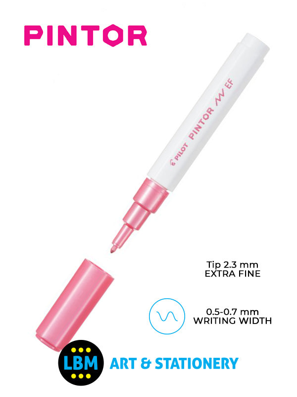 Pilot - Pintor Extra Fine Bullet Tip Marker Pen 2.3mm Tip - Choose Colour - SW-PT-EF - LBM Art & Stationery Store
