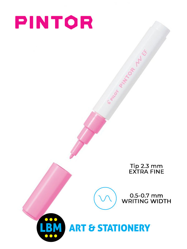 Pilot - Pintor Extra Fine Bullet Tip Marker Pen 2.3mm Tip - Choose Colour - SW-PT-EF - LBM Art & Stationery Store