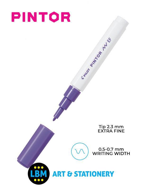 Pilot - Pintor Extra Fine Bullet Tip Marker Pen 2.3mm Tip - Choose Colour - SW-PT-EF - LBM Art & Stationery Store