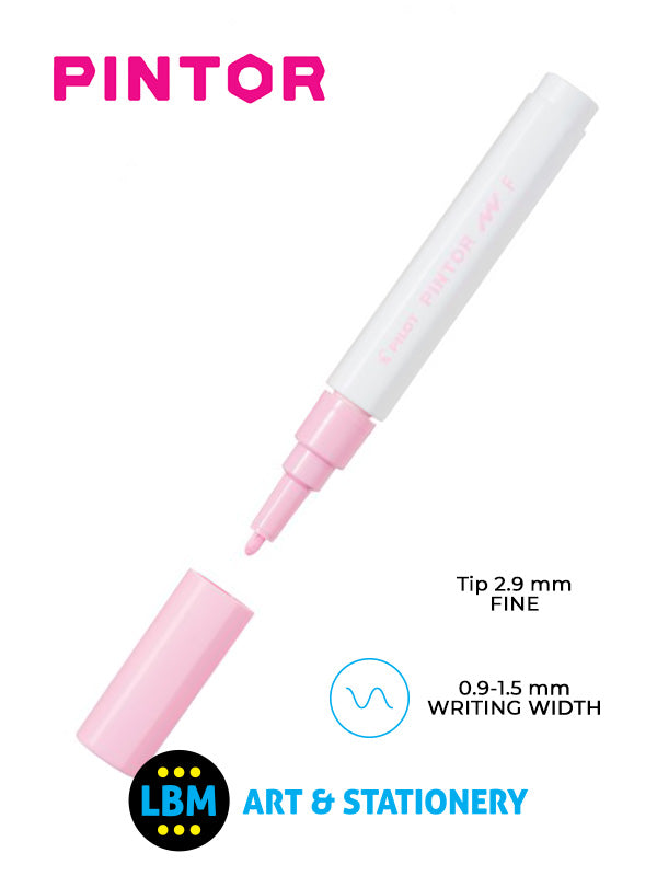 Pilot - Pintor Fine Bullet Tip Marker Pen 2.9mm Tip - Choose Colour - SW-PT-F - LBM Art & Stationery Store