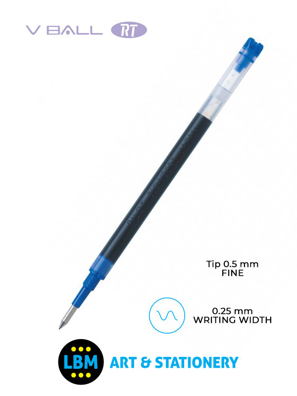 Pilot - Refills for V Ball 05 RT Retractable Rollerball - Choose Colour - BLS-VB5-RT - LBM Art & Stationery Store
